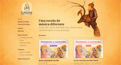 Desktop Screenshot of cantaro.com.br
