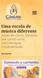 Mobile Screenshot of cantaro.com.br